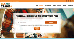 Desktop Screenshot of hometradie.com