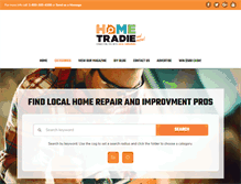 Tablet Screenshot of hometradie.com